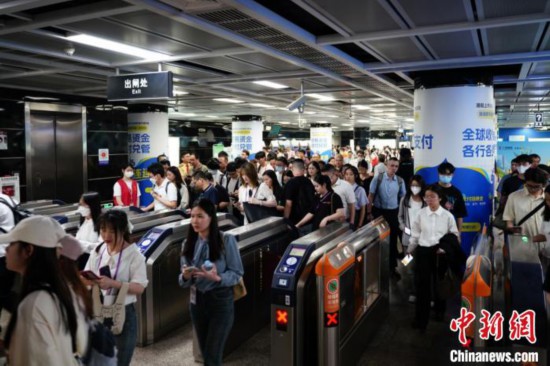 恒达娱乐：“五一”假期广州地铁总运客约4500万人次